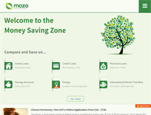 Tablet Screenshot of mozo.com.au